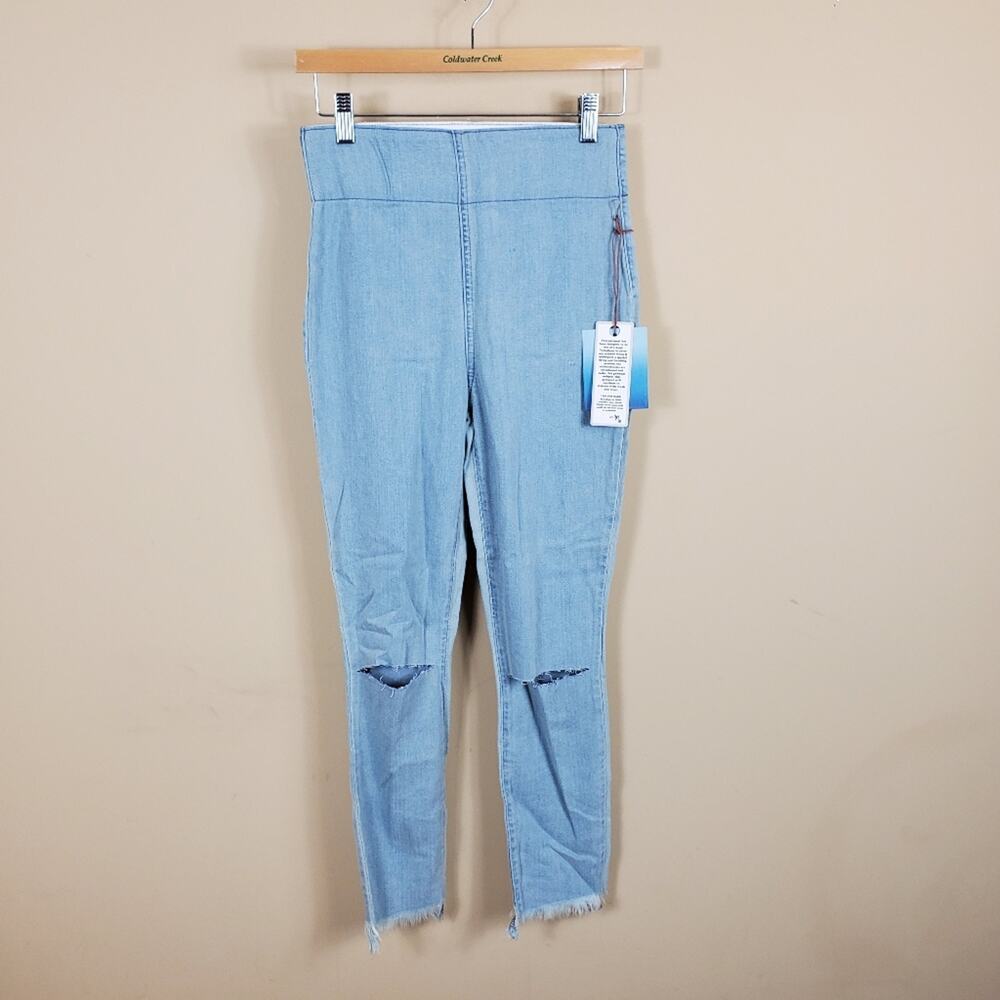 Show Me Your Mumu Light Wash Soho Skinnies Size S